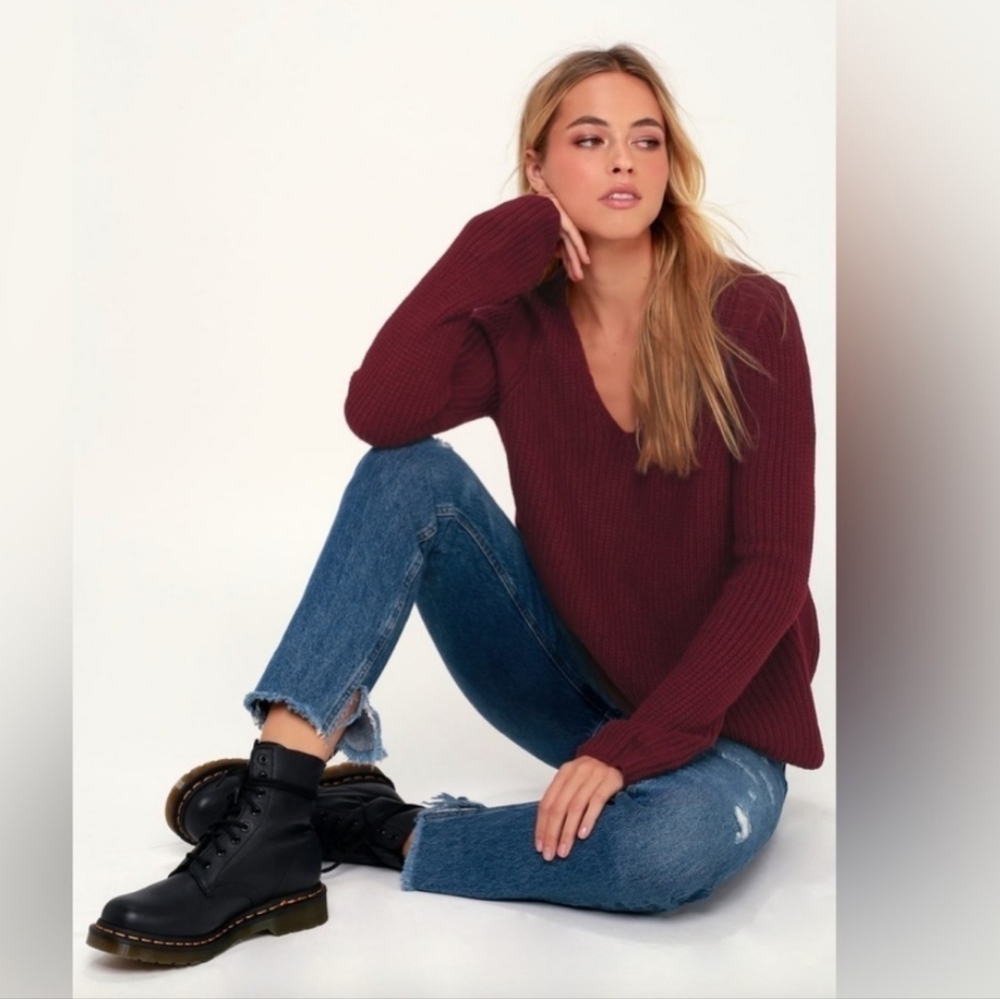 Sanctuary V-Neck Sweater